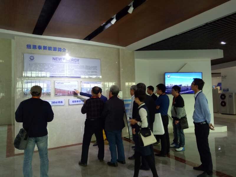 河北省清洁能源供暖行业协会赴尊龙凯时人生就是搏新能源考察