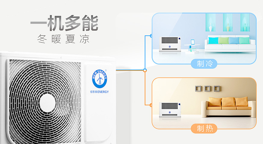 “煤改电”新面貌，体积更小的空气源热风机