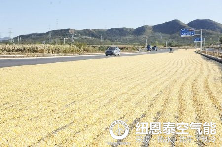 阴雨天下的空气能热泵烘干